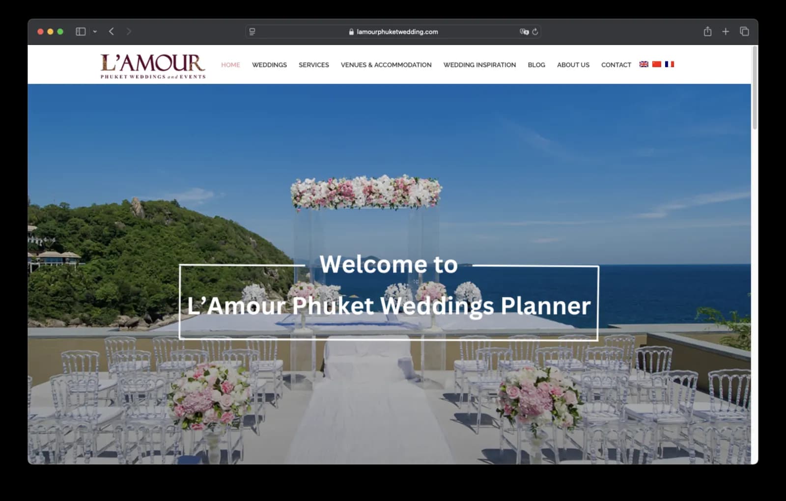 เว็บไซต์บริษัทออกาไนซ์ จัดงาน Wedding